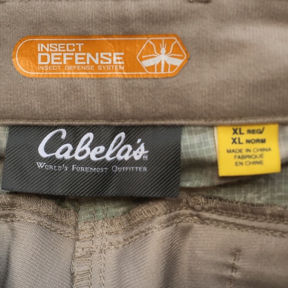 NWT XL Cabela’s Camouflage Camo Hunting Fishing Outdoors Men’s Pants - Picture 12 of 16
